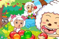 Милые Козочки - Pleasant Goat Bubble Shooter
